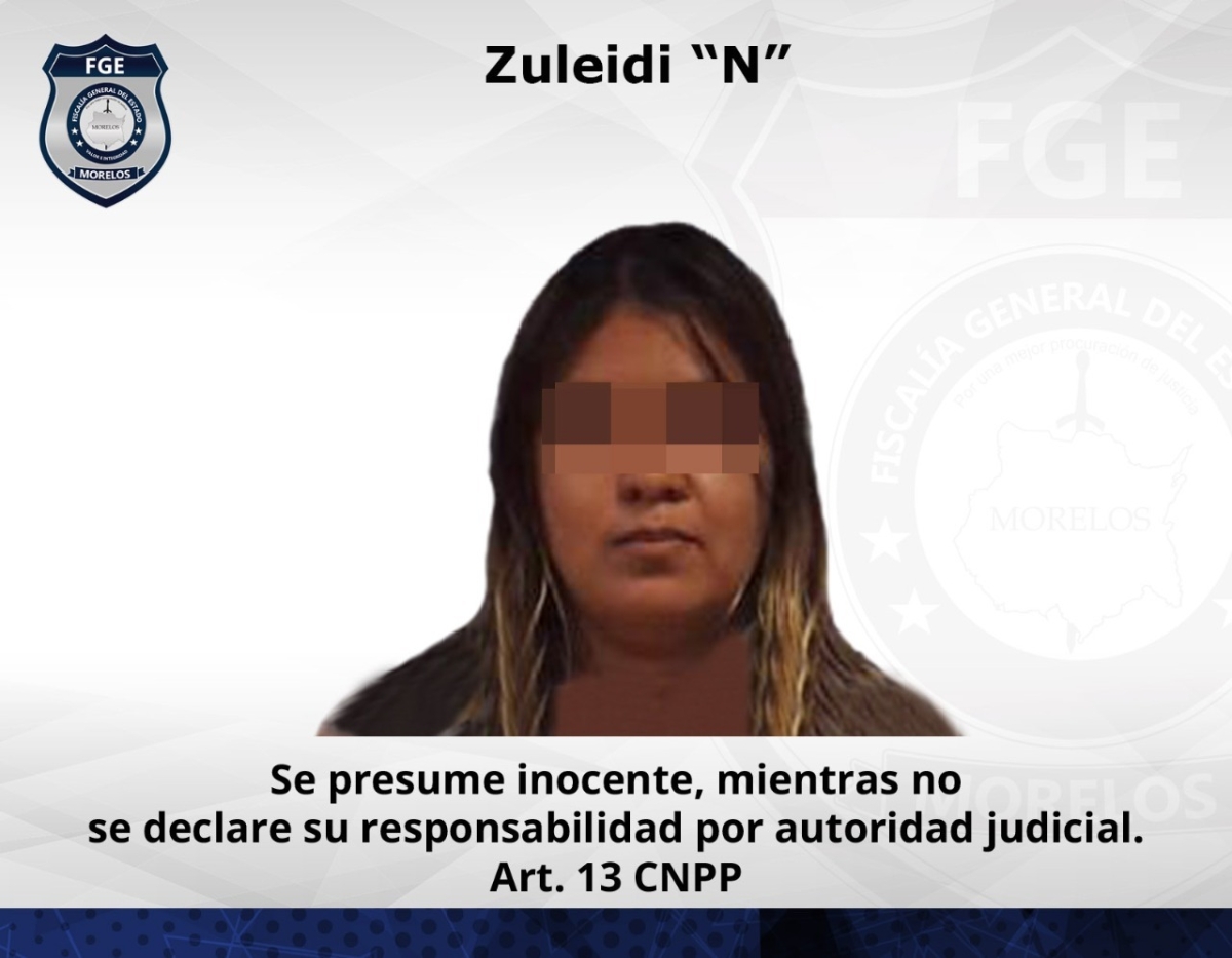 Mujer queda en prisión preventiva por trata de personas contra menor de edad
