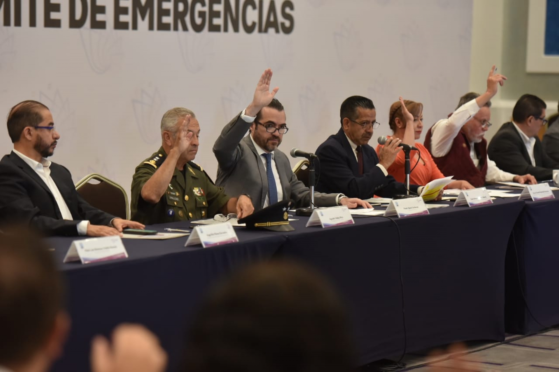Efectúan sesión del Consejo Estatal de Protección Civil; instalan Comité de Emergencias