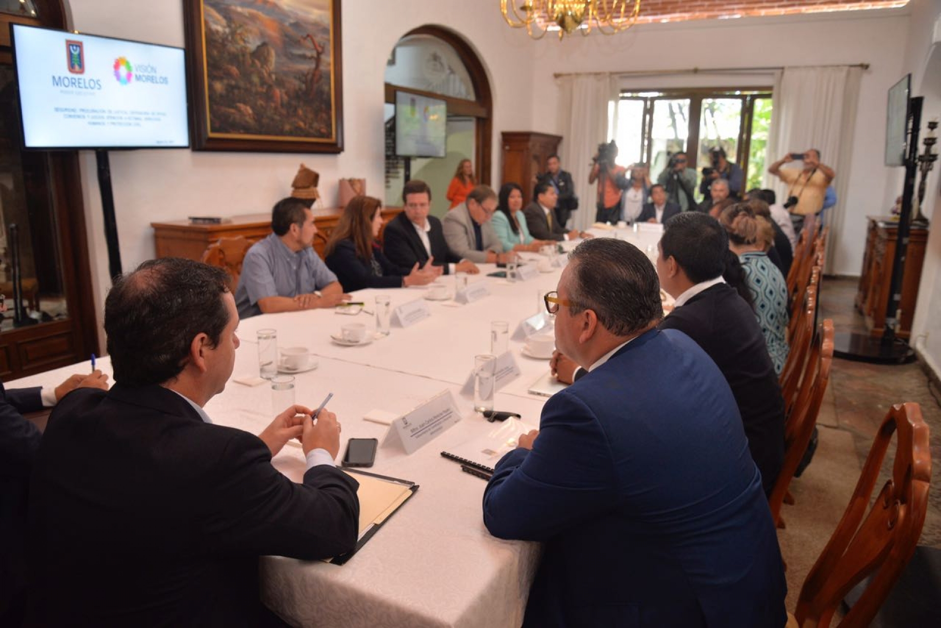 Abordarán tema de seguridad en reunión de comisiones para transición