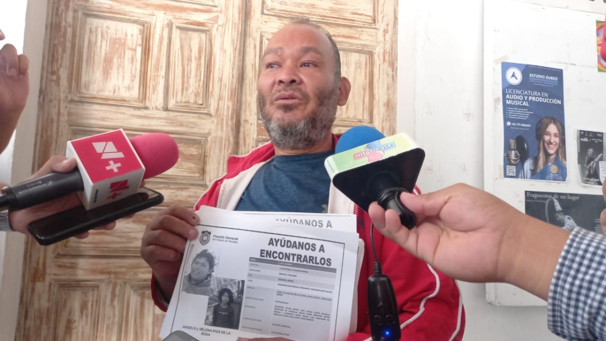 Pide padre de Ángelo y Selena ayuda para localizarlos, a un mes de su desaparición