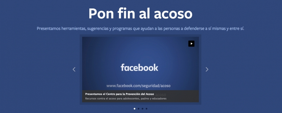 “Pon fin al acoso”, la nueva plataforma de Facebook