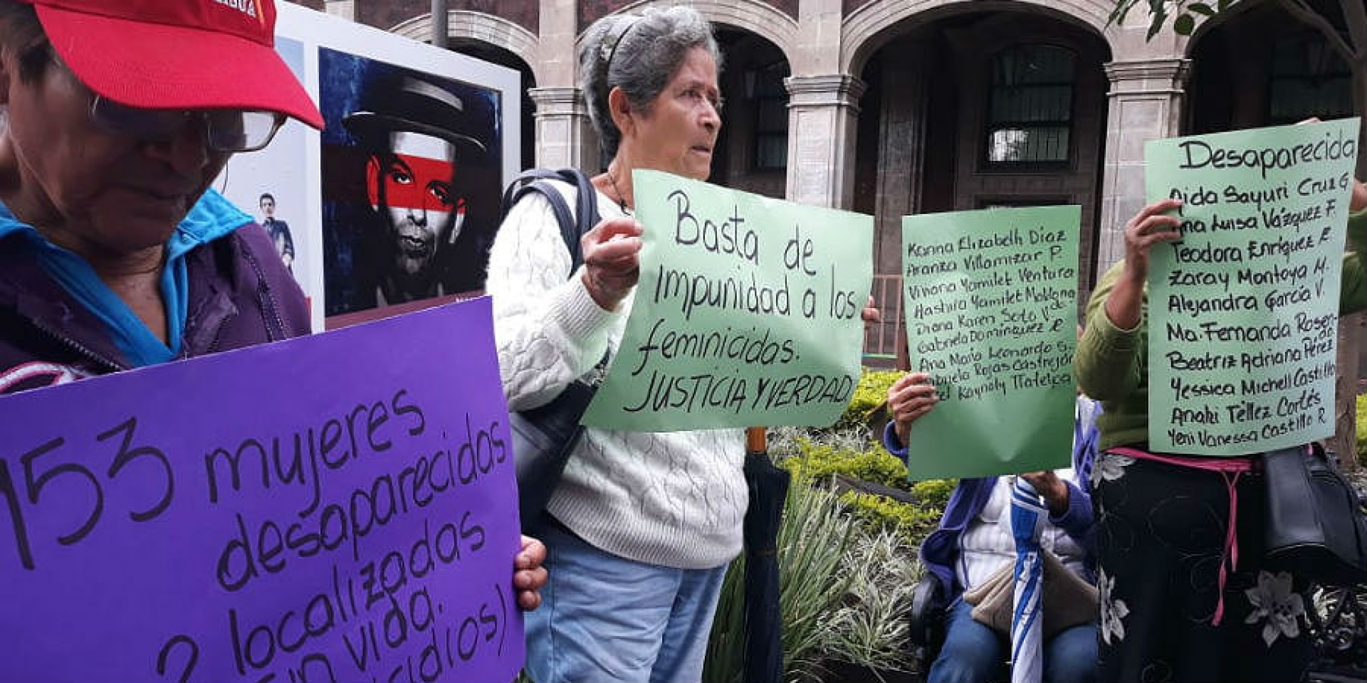 Protestan en Cuernavaca para exigir justicia por desapariciones de mujeres en Morelos