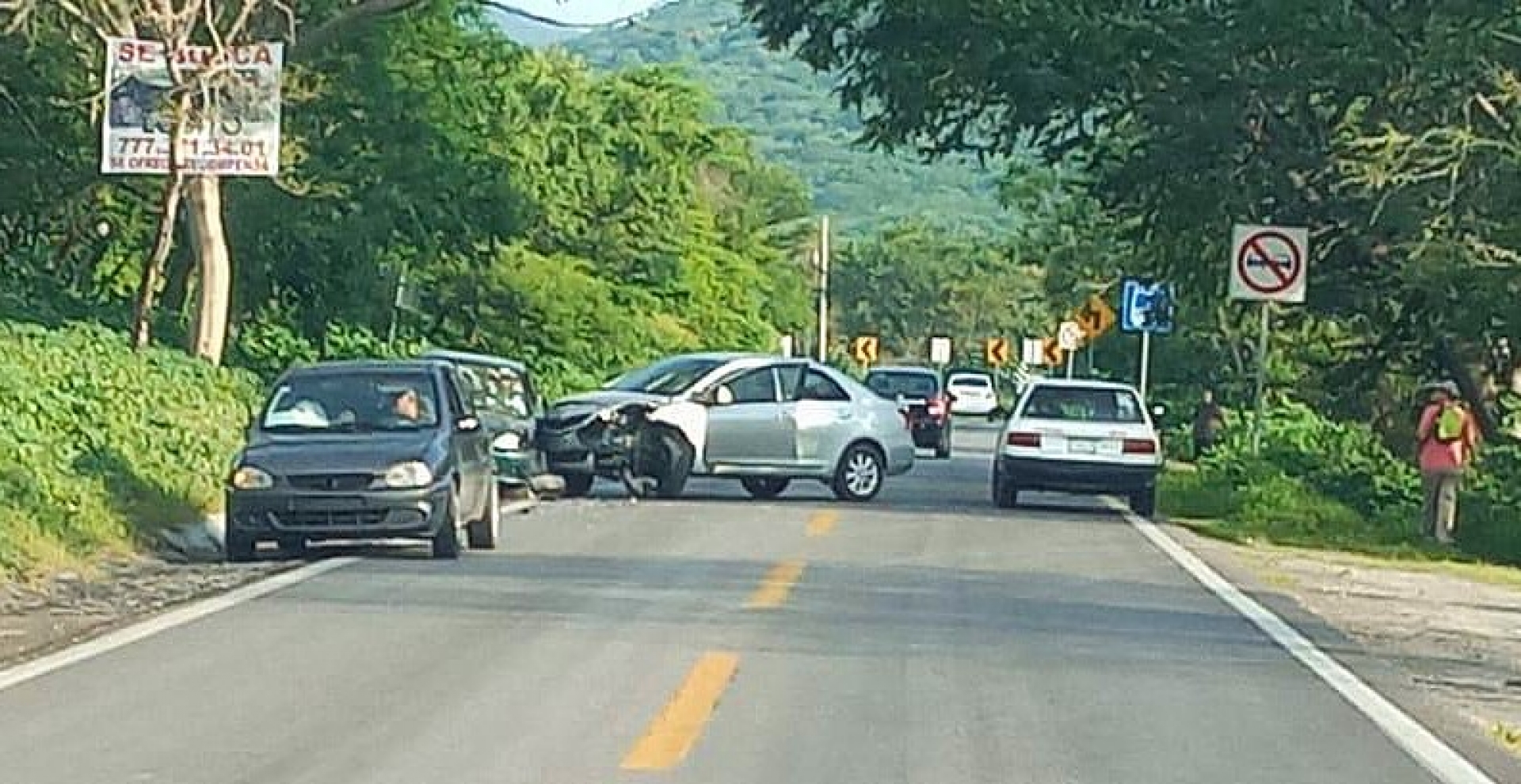 Asesinan a tiros a policía de la CES en la carretera Alpuyeca-Miacatlán