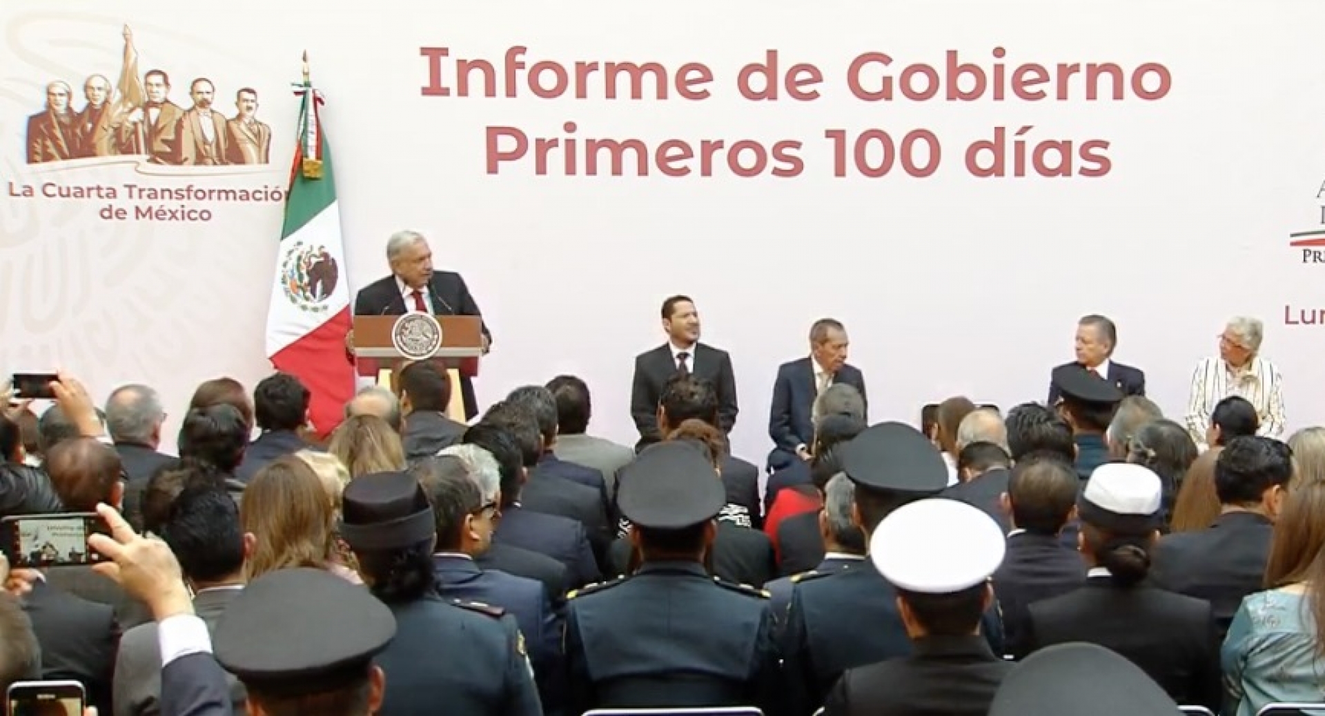 EN VIVO: El informe de AMLO a 100 días de gestión