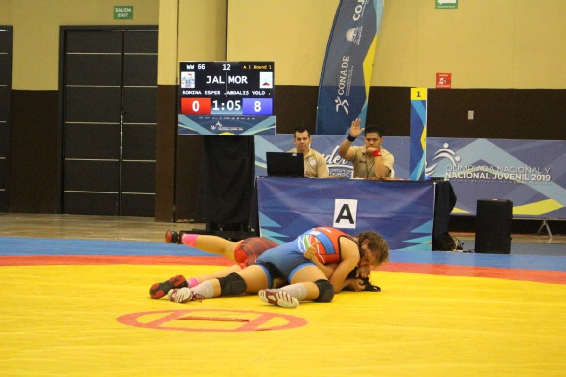 Luchas asociadas cierra participación en Olimpiada Nacional 2019