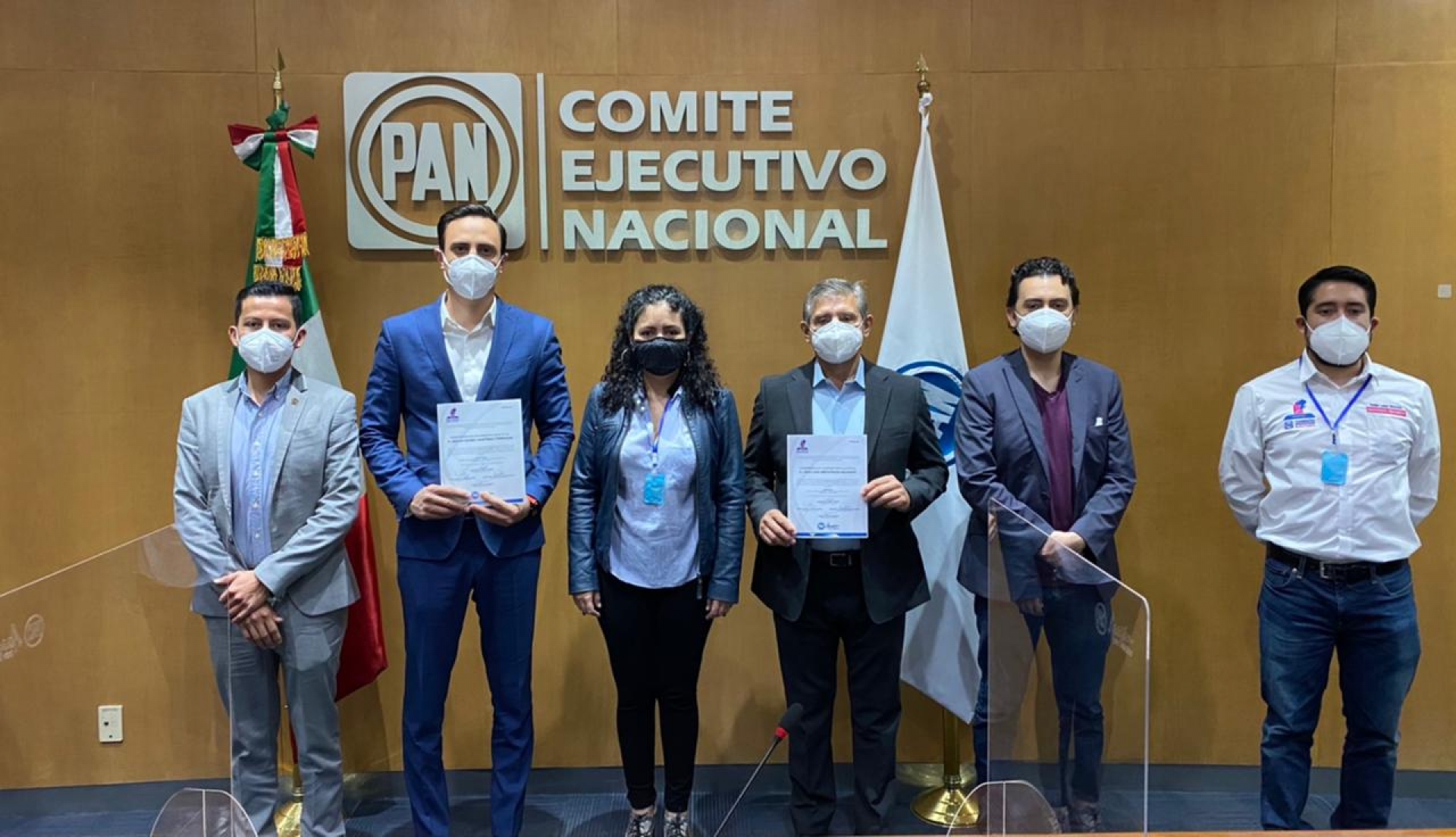 Constancia de mayoría a José Luis Urióstegui y Daniel Martínez, candidatos del PAN