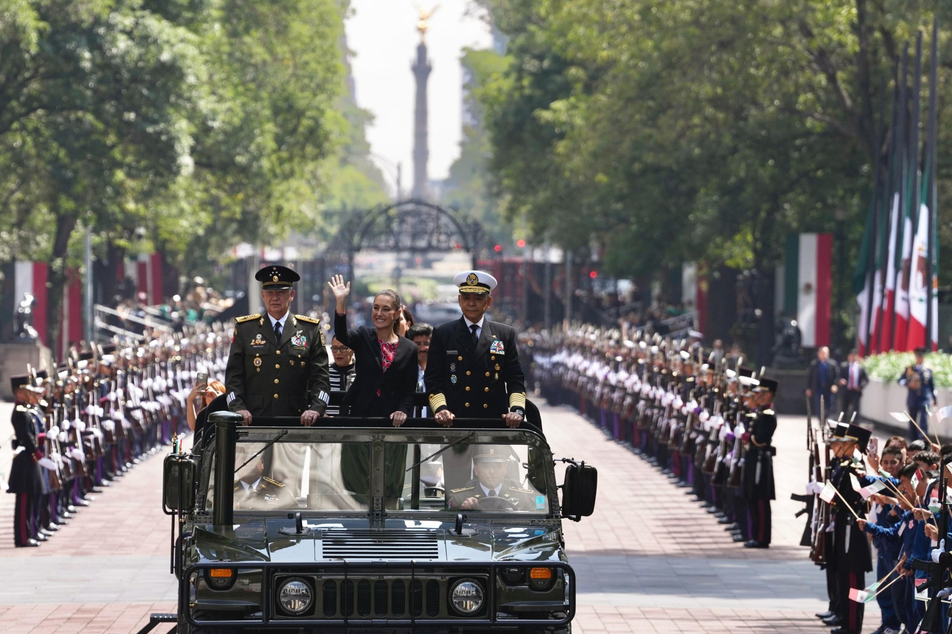 Sheinbaum conmemora Gesta Heroica de los Niños Héroes de Chapultepec