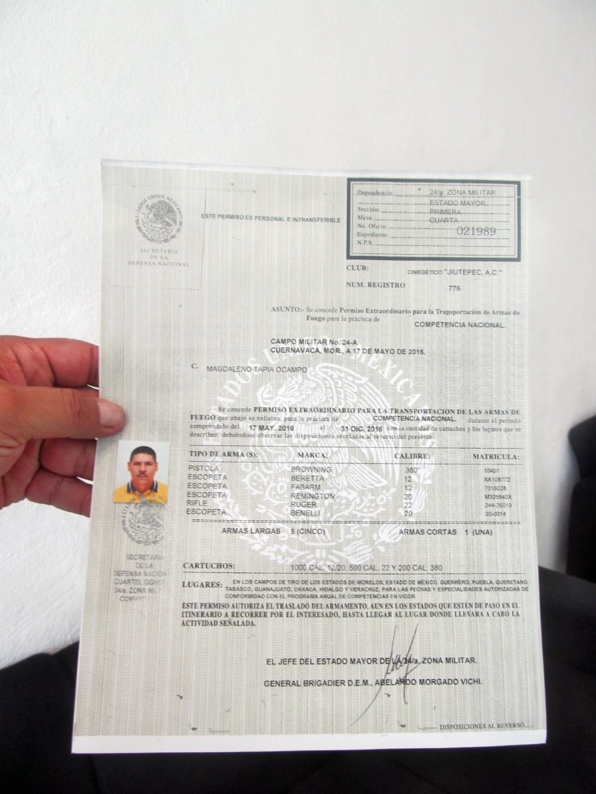 Se dice inocente presunto homicida de regidor de Coatlán del Río
