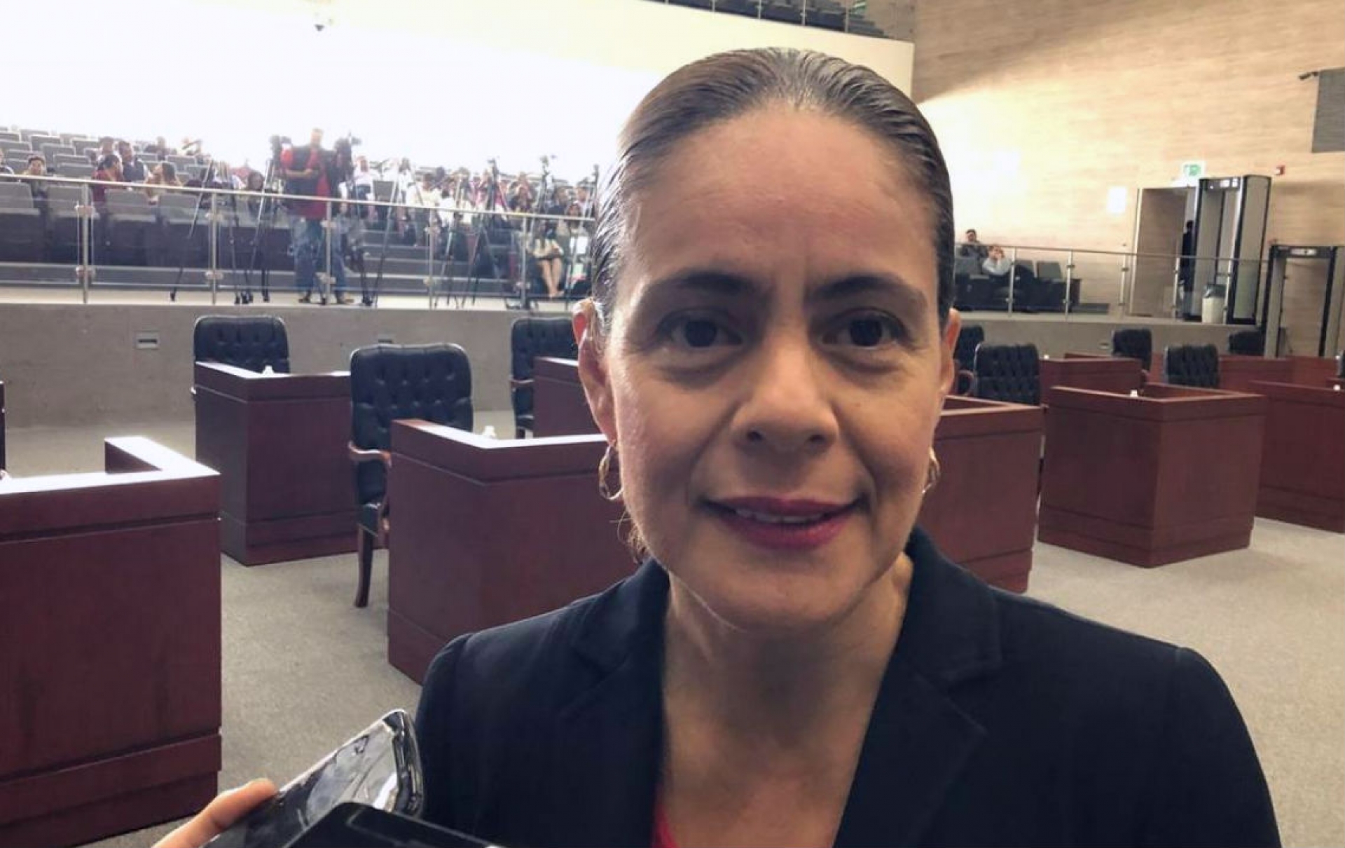Emite Rosalina Mazari comunicado contra presidenta de la JPyG del Congreso