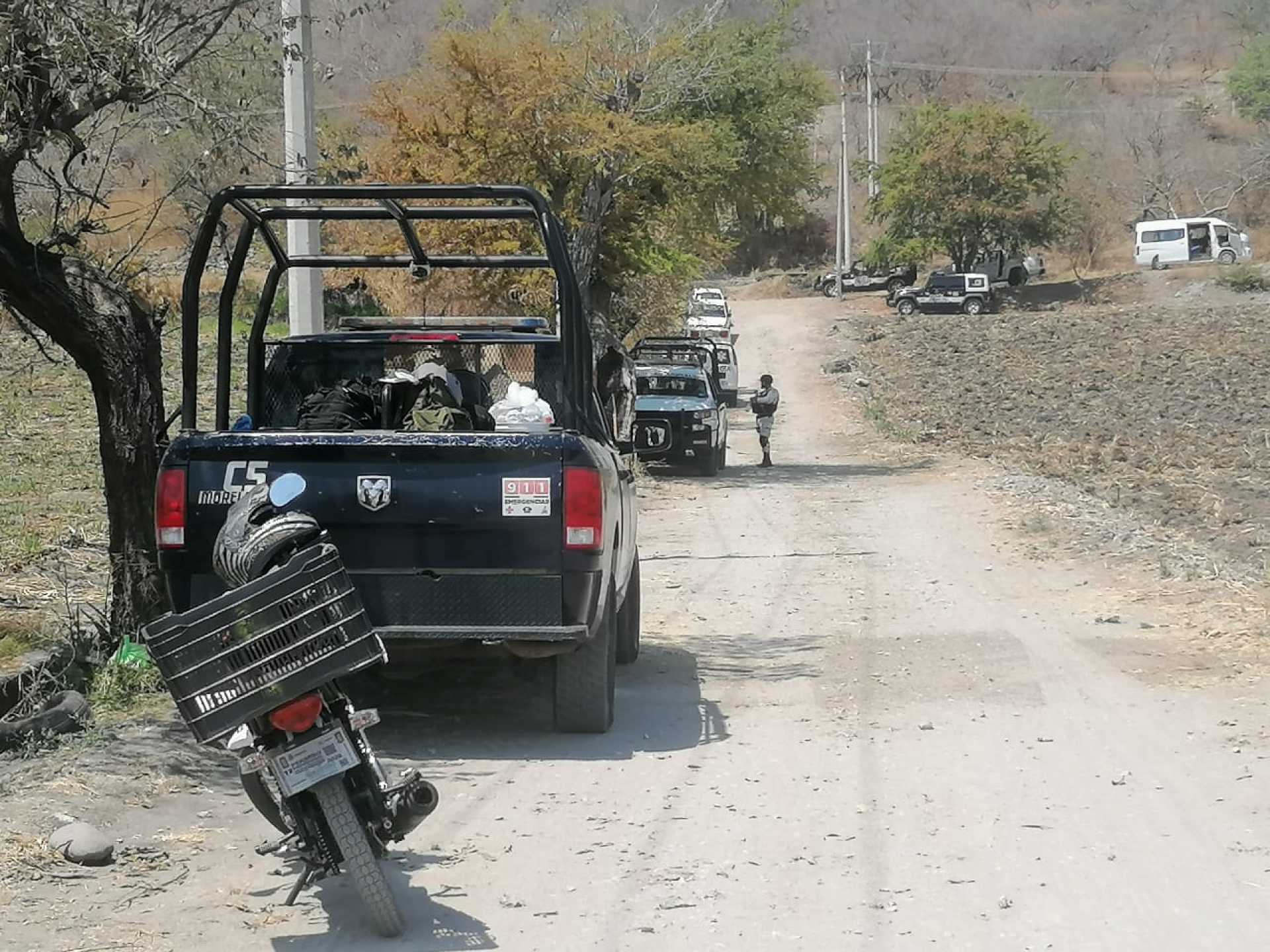 Efectúa FGE búsqueda en supuesta fosa clandestina, en Xochitepec