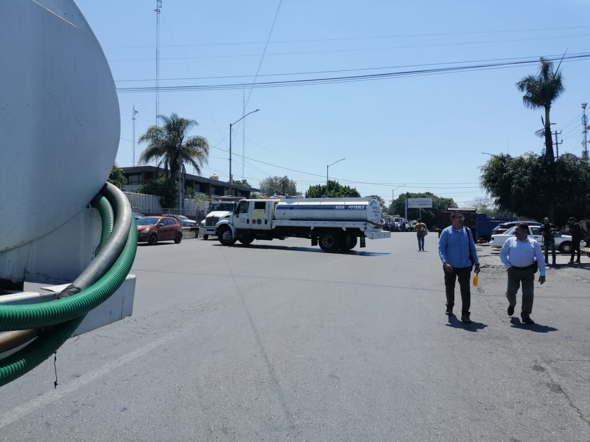 Protesta CATEM Morelos por falta de acuerdos en obra del distribuidor vial de Cuernavaca