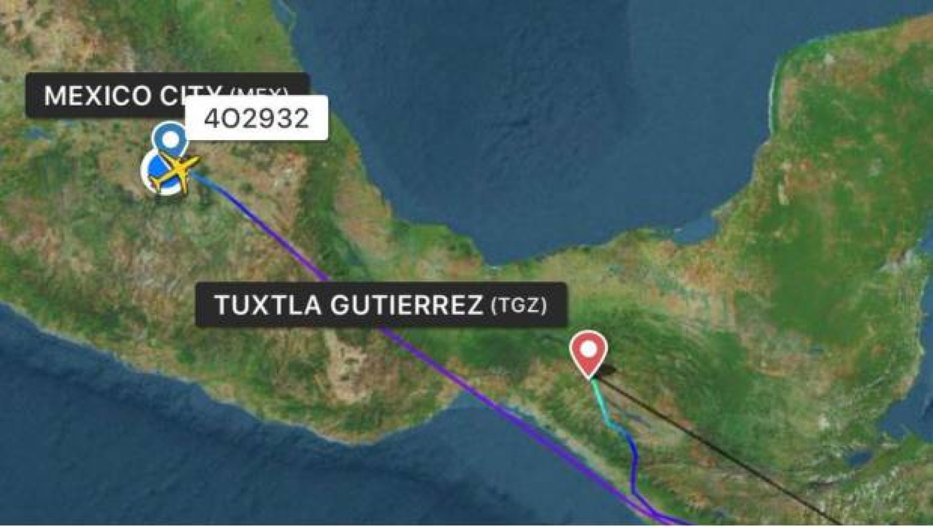 Avión de Interjet con destino a Colombia aterriza de emergencia en Chiapas
