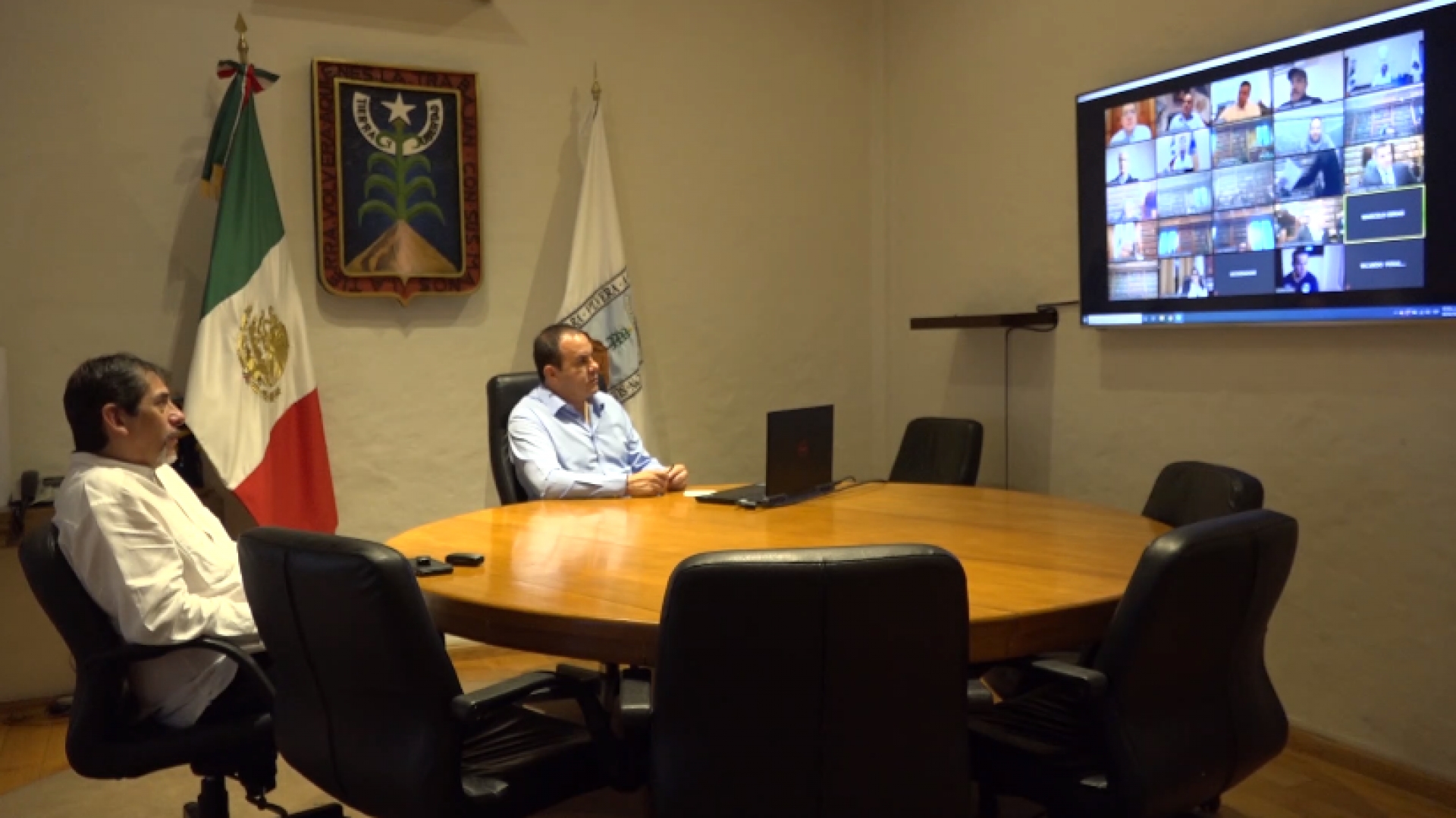 Da seguimiento Cuauhtémoc Blanco al acuerdo por la gobernabilidad y unidad nacional
