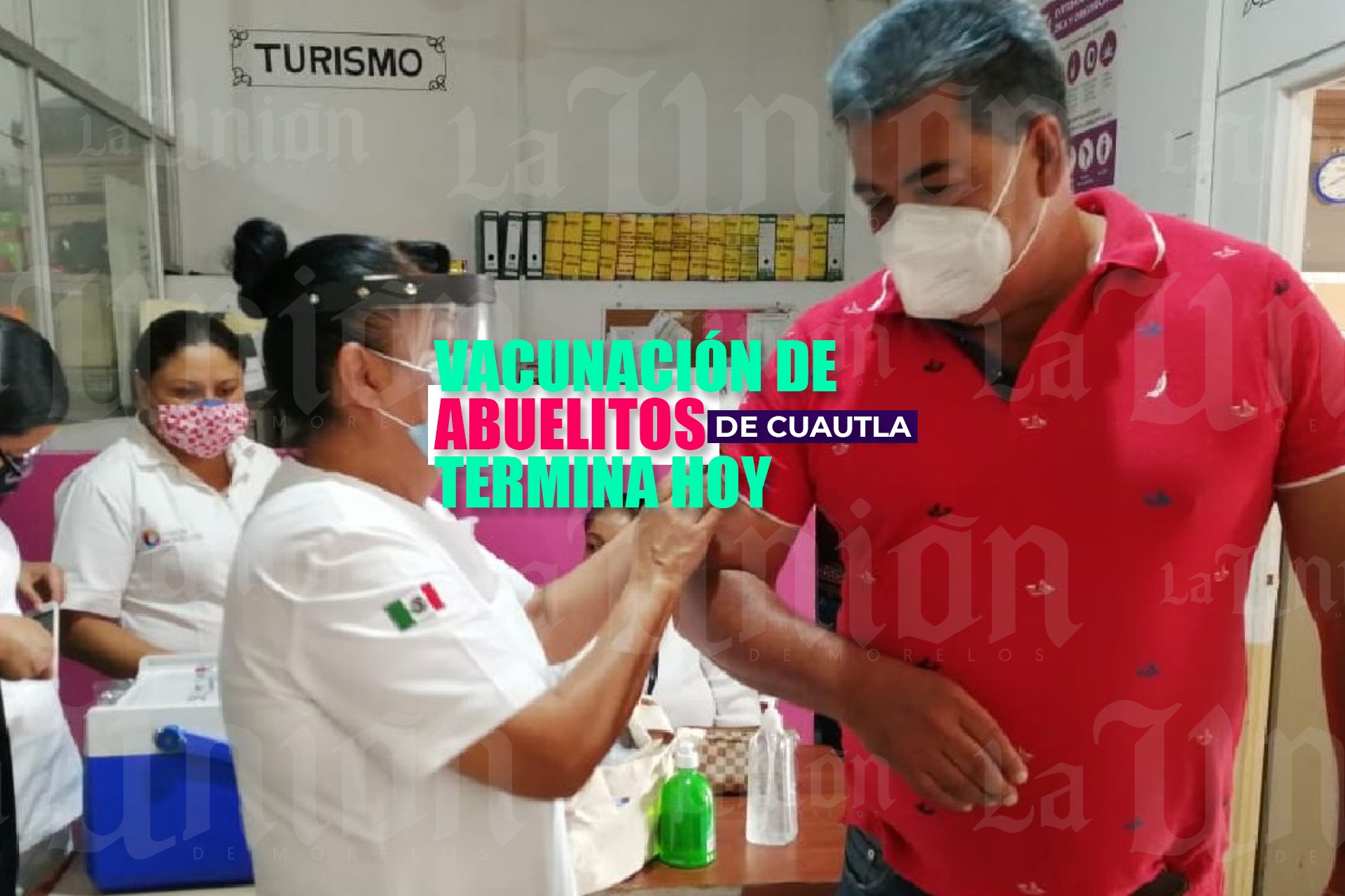 Hoy concluirá la vacunación de adultos mayores en Cuautla