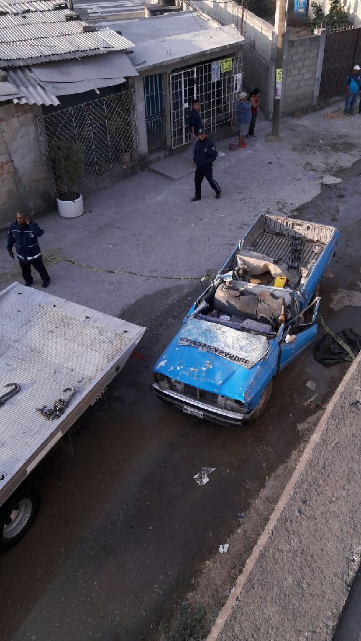 Volcadura en Zapata deja un muerto