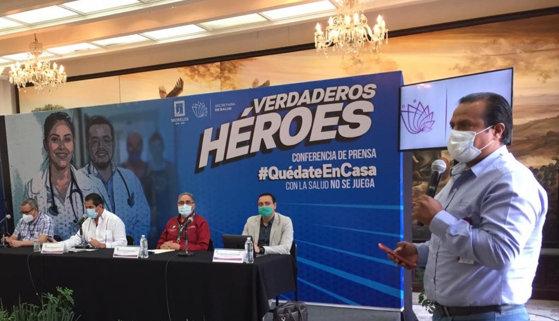 Refiere SSM que se han registrado más brotes comunitarios de coronavirus Covid-19