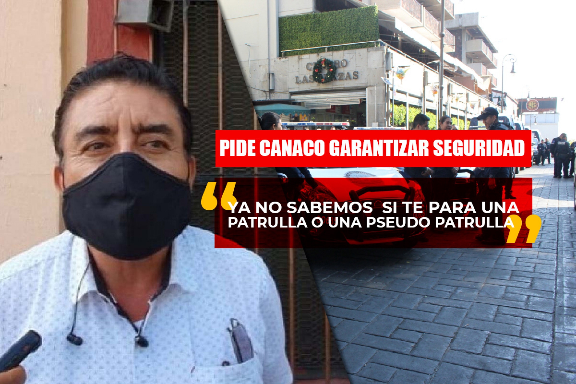 Pide Canaco garantizar seguridad