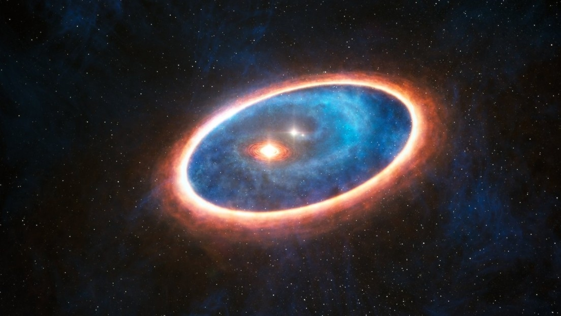 Astrónomos observan el nacimiento de un nuevo sistema planetario por primera vez