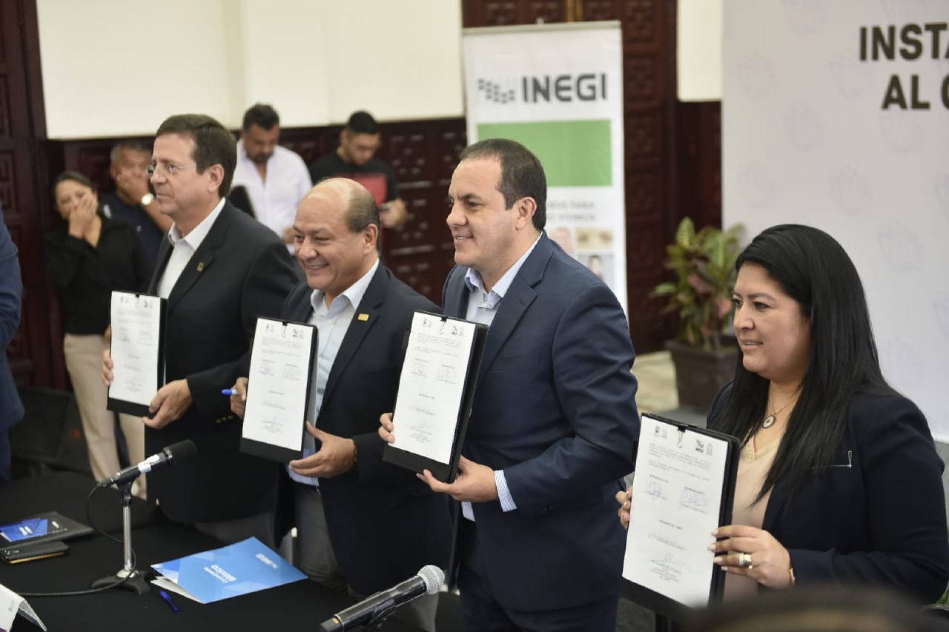 Preside gobernador instalación del comité de apoyo al censo de población y vivienda 2020