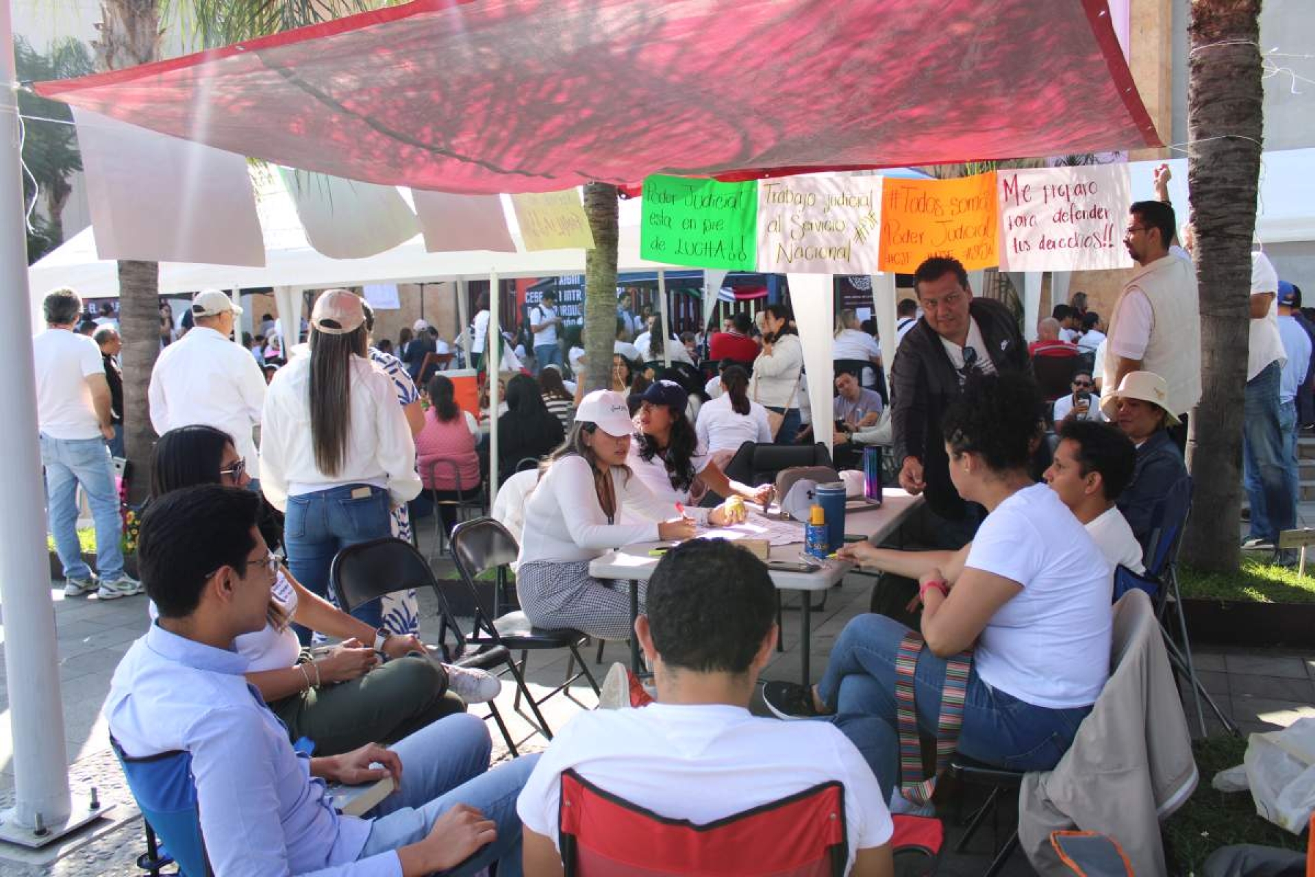 Trabajadores del Poder Judicial suspenden labores