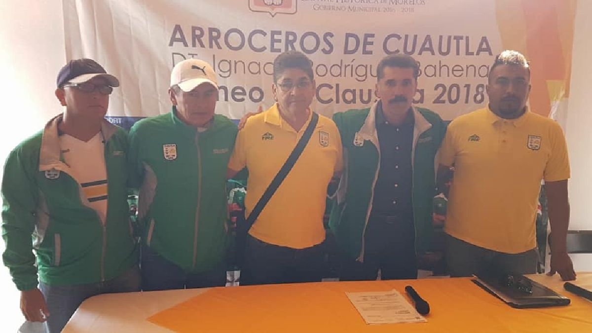 Ignacio Rodríguez, nuevo director técnico de Arroceros Cuautla