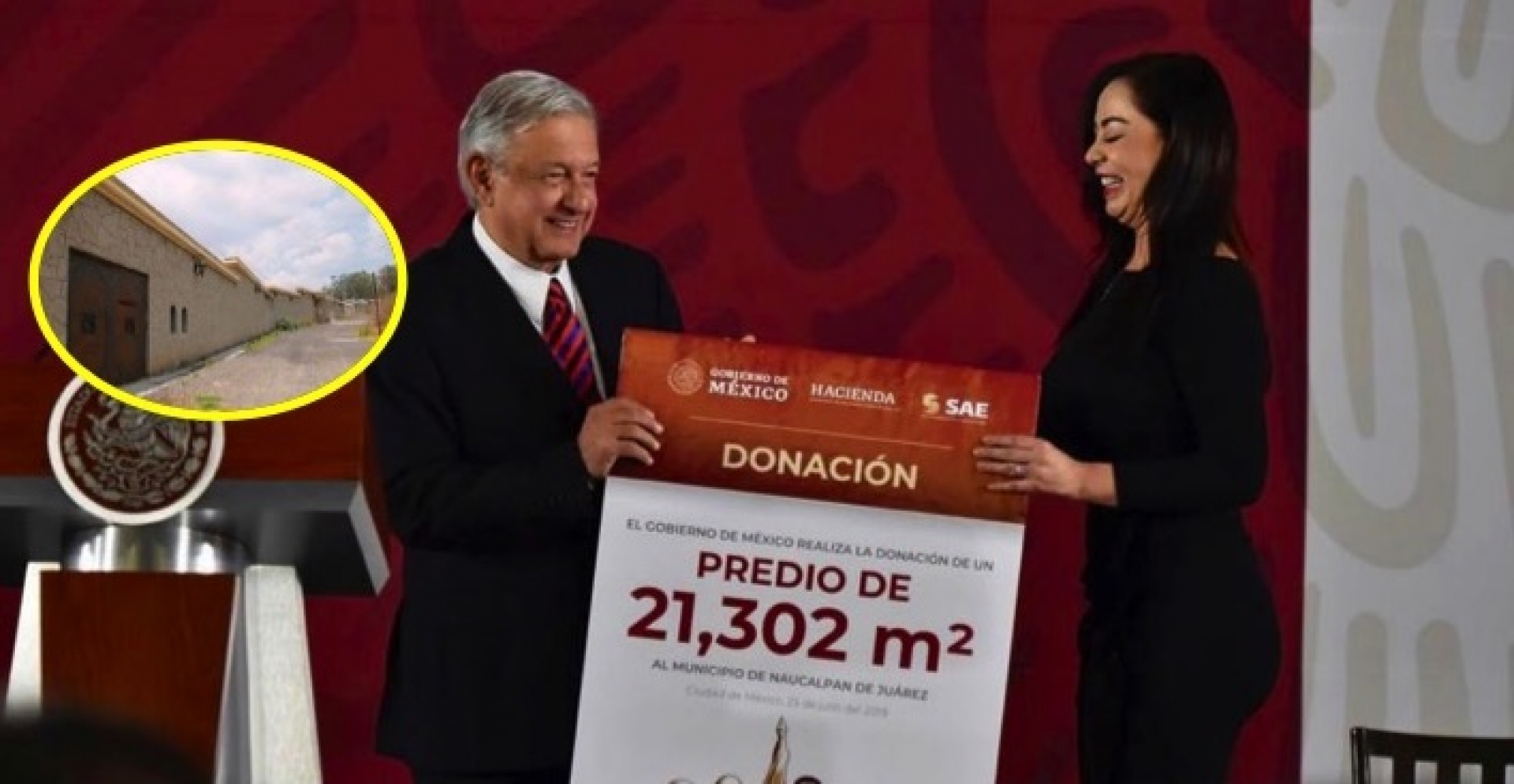 AMLO dona rancho confiscado al crimen organizado para construir nueva universidad en Naucalpan