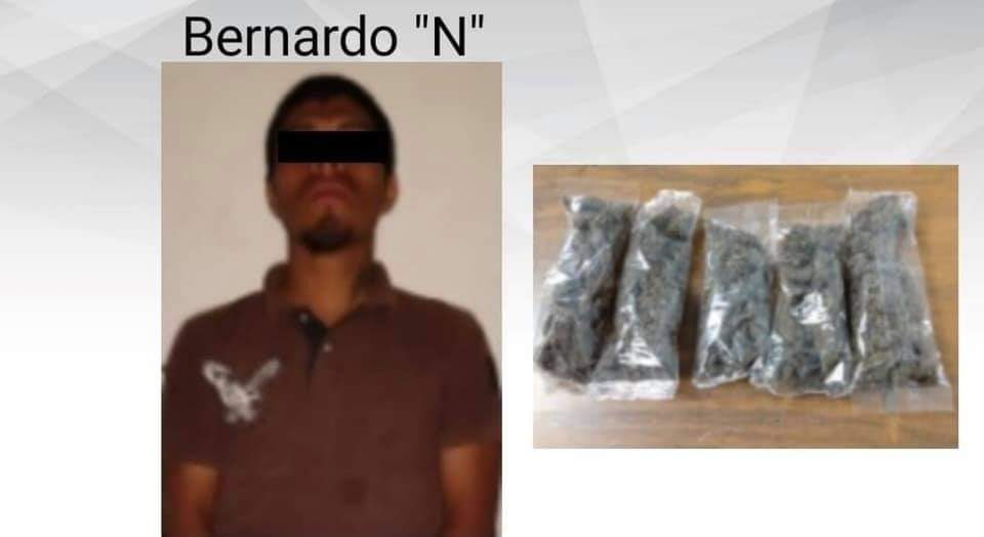 Detiene Mando Coordinado Policía Morelos a un hombre por delitos contra la salud