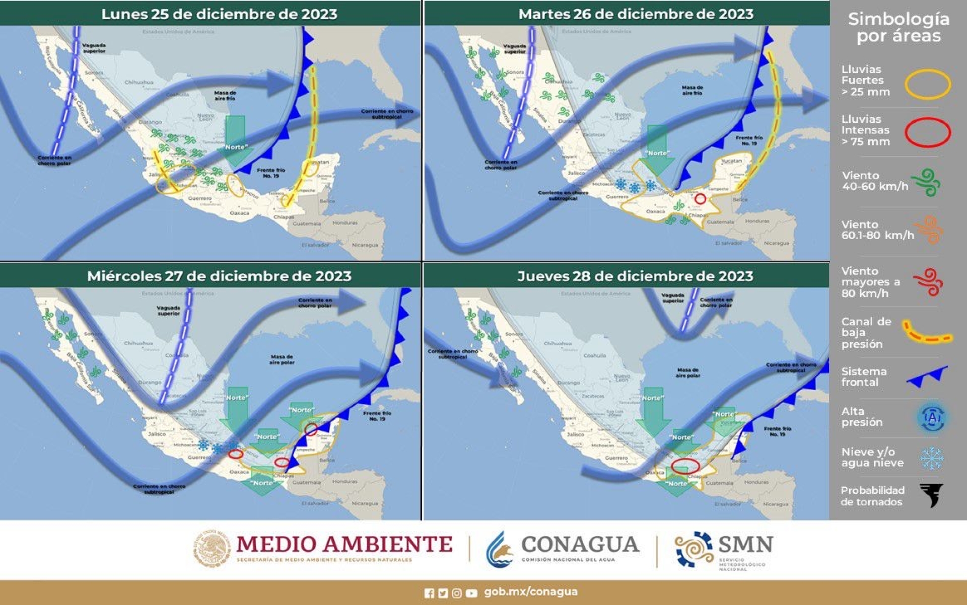 Tendrá Morelos semana con cielo nublado y posibilidad de chubascos