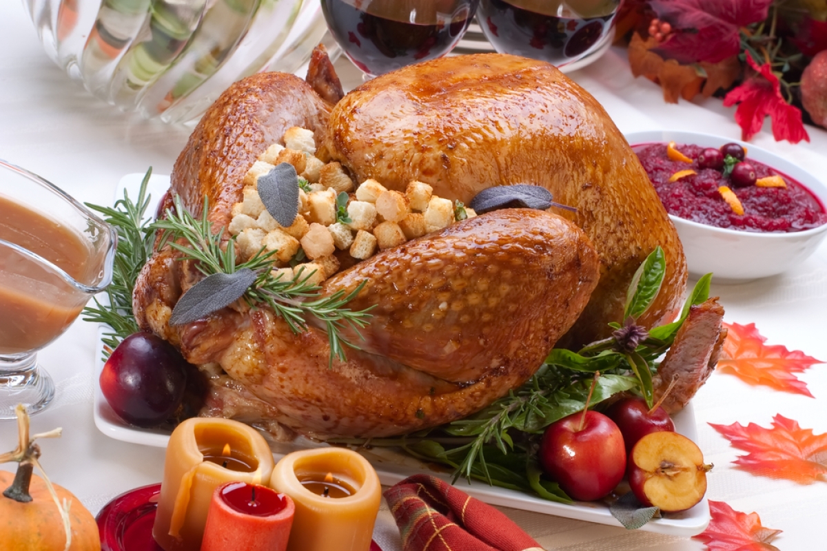 Pavo relleno de manzanas, una receta ideal para la familia