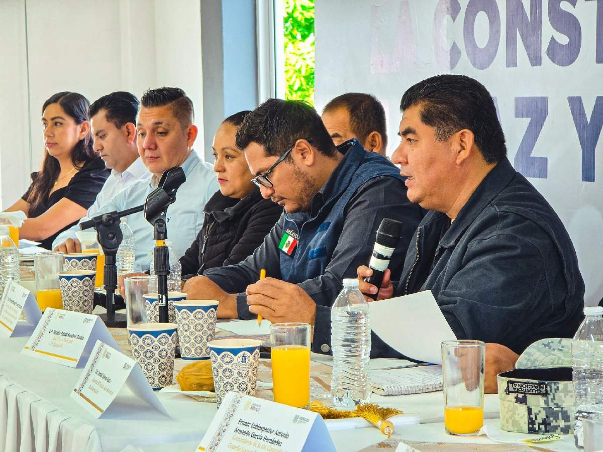 Sesiona en Yecapixtla Mesa Regional de Coordinación para la Construcción de la Paz y Seguridad