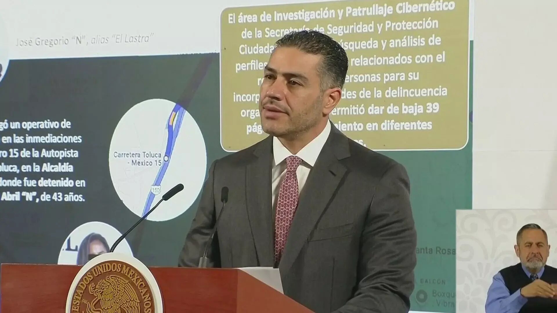 García Harfuch revela cómo operaba 'El Lastra' y su vínculo con Teuchitlán