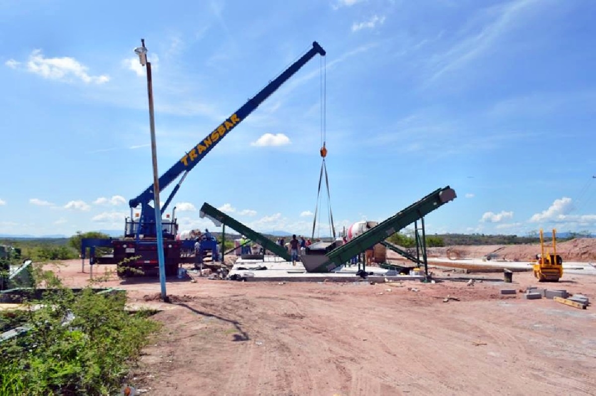 Inician la instalación de la planta de residuos sólidos del relleno sanitario de Mazatepec
