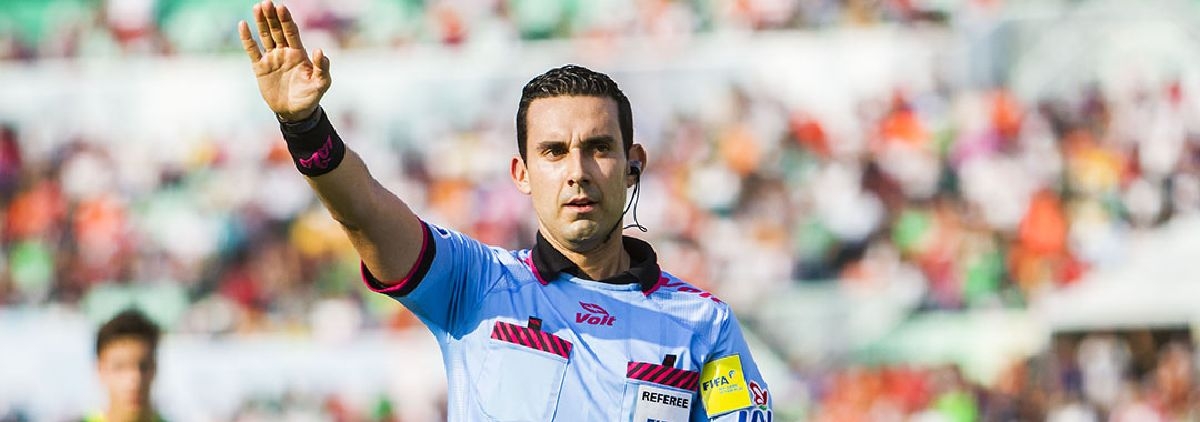 César Ramos, designado árbitro central para el clásico regiomontano