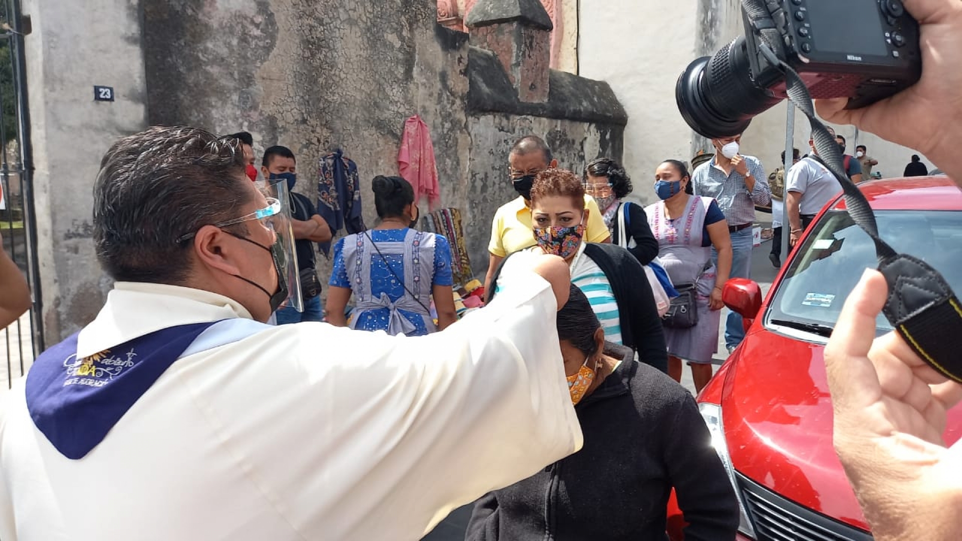 Ante pandemia, iglesia católica readaptó la imposición de ceniza