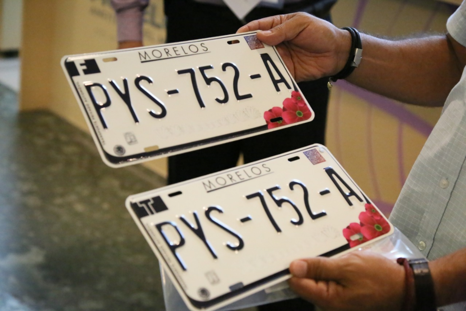 Inicia SMyT entrega de placas de circulación