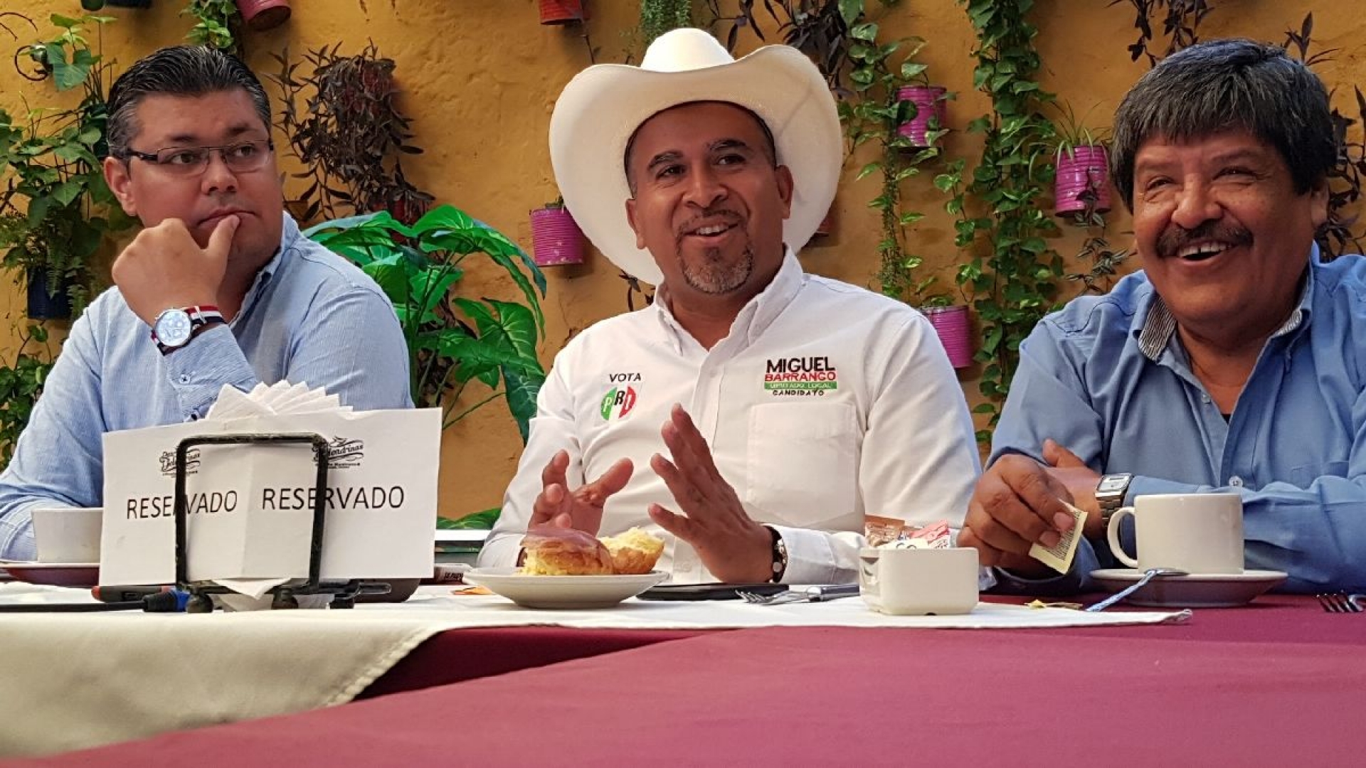 Miguel Barranco García sí portará sombrero en la boleta electoral