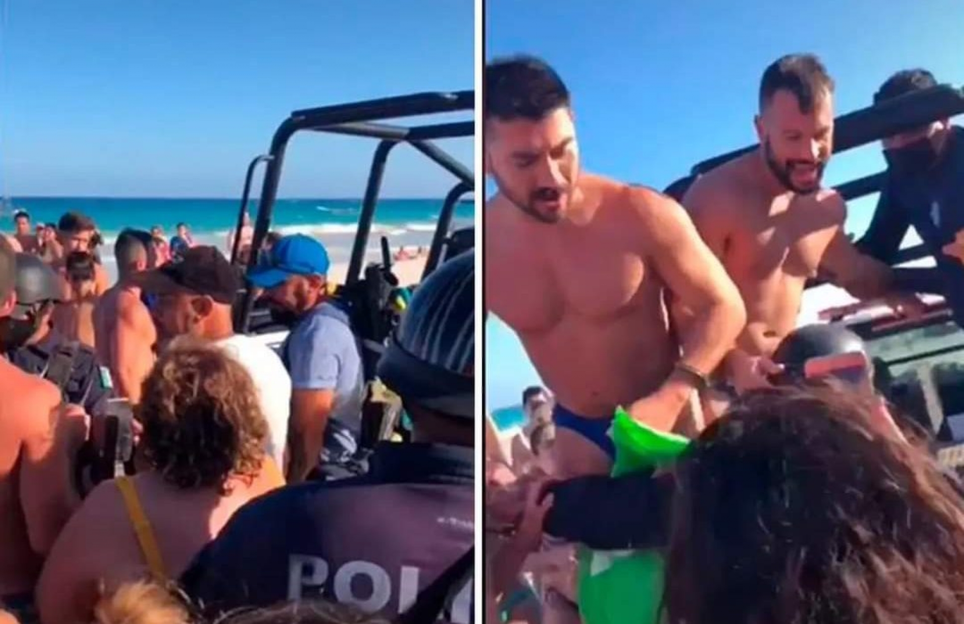 Arrestan a dos hombres gays por besarse, en playas de Tulum