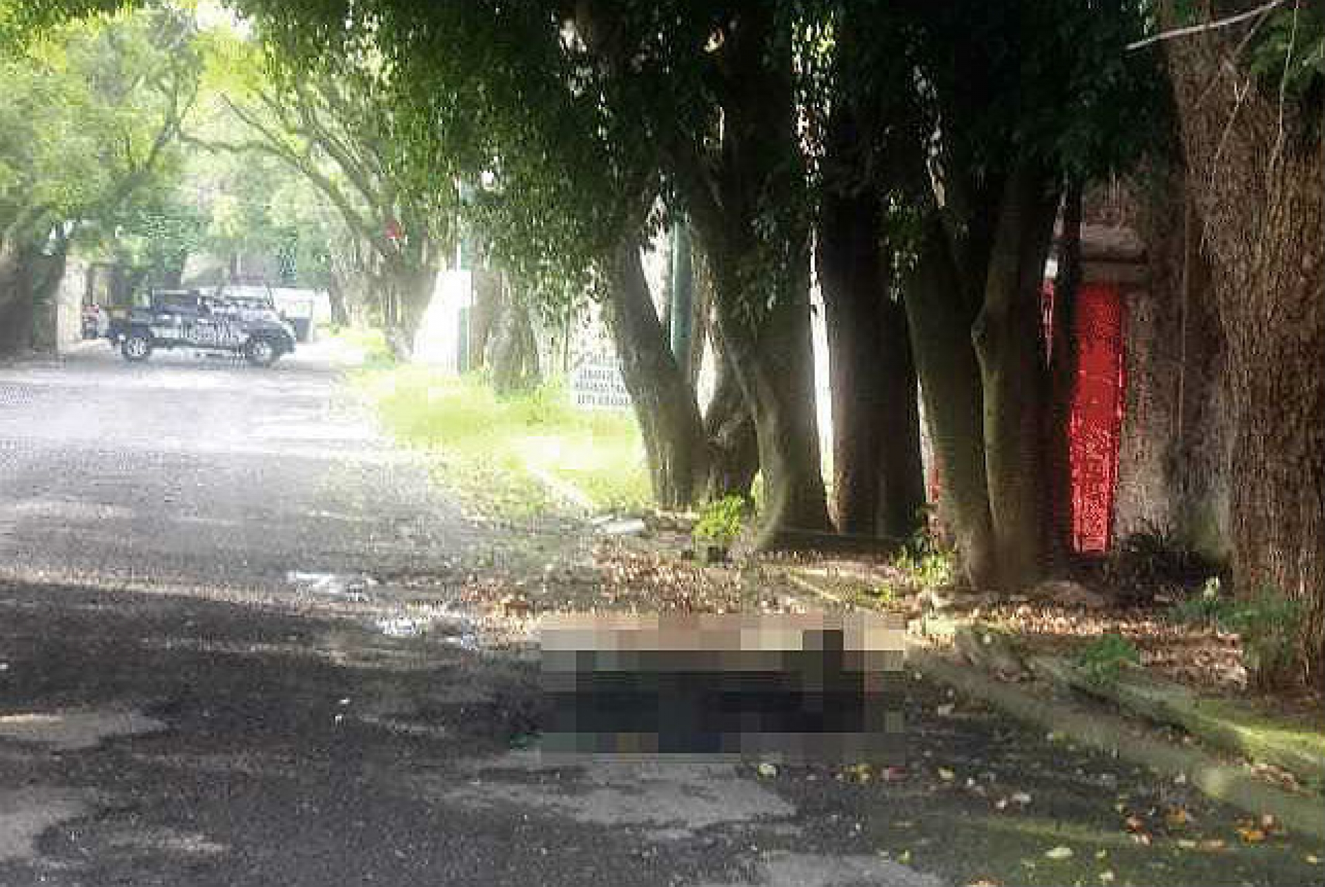 Hallan el cadáver de una mujer, calcinado, en una calle de Rancho Cortés