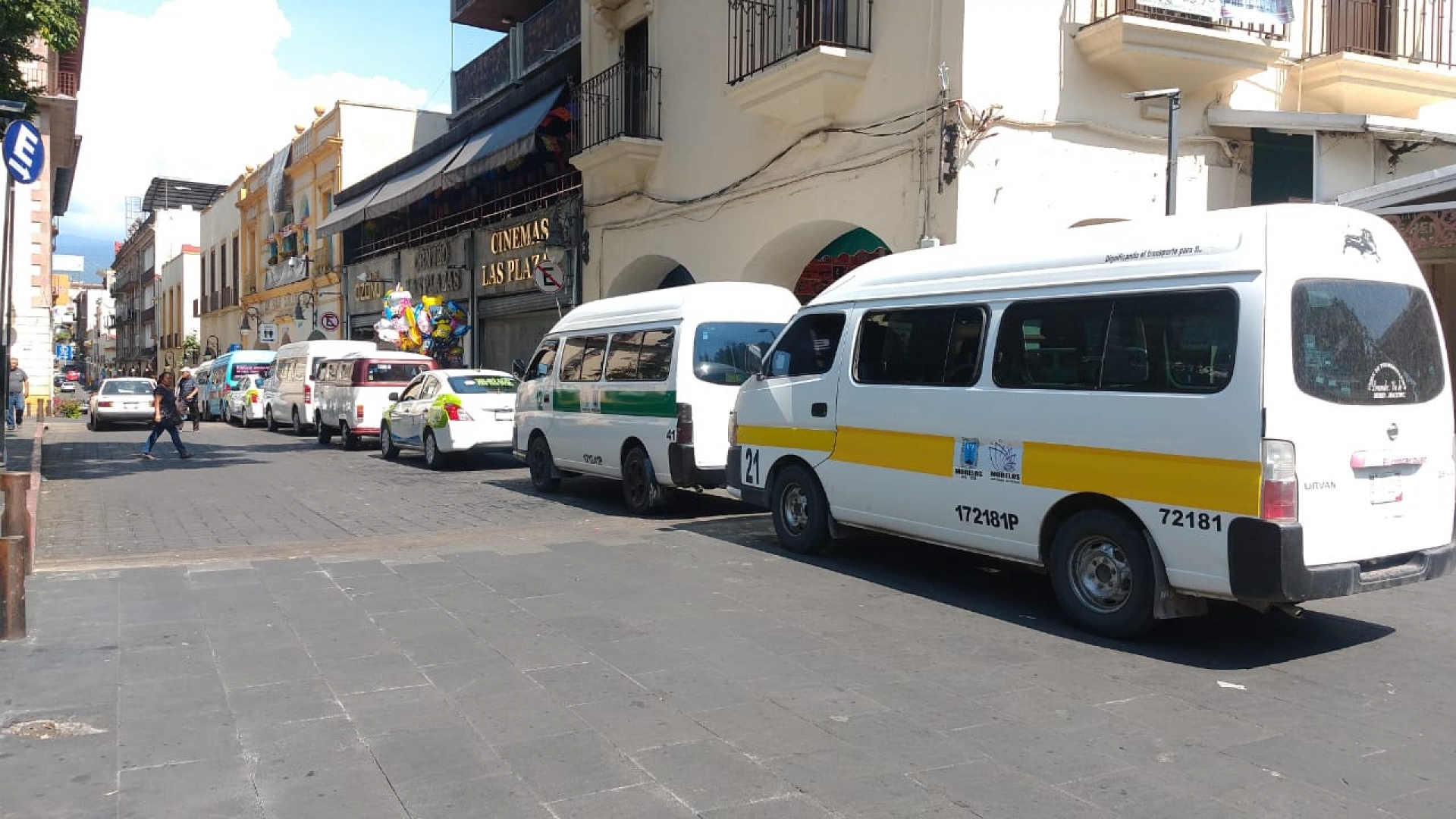 Protestan transportistas de la zona oriente en Cuernavaca