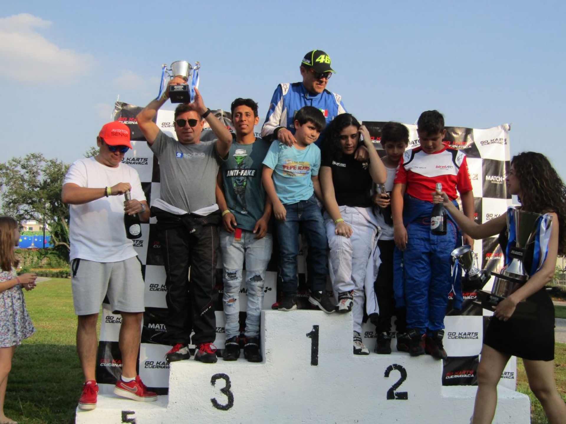 Eliseo Ramírez y Mariana Ramírez conquistan la quinta fecha del Campeonato Súper Kart