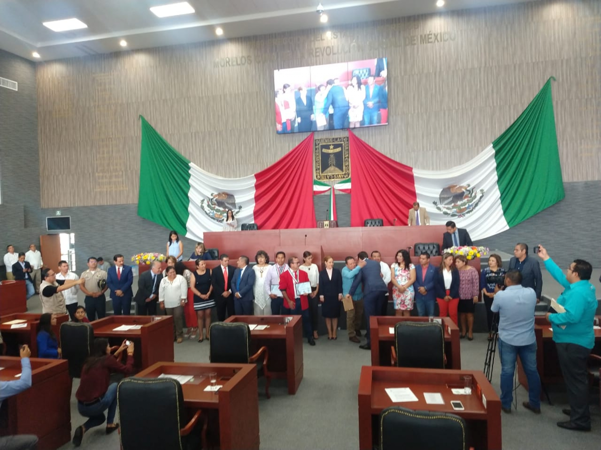 Entrega Congreso del estado 'Presea al Mérito Docente 2019'