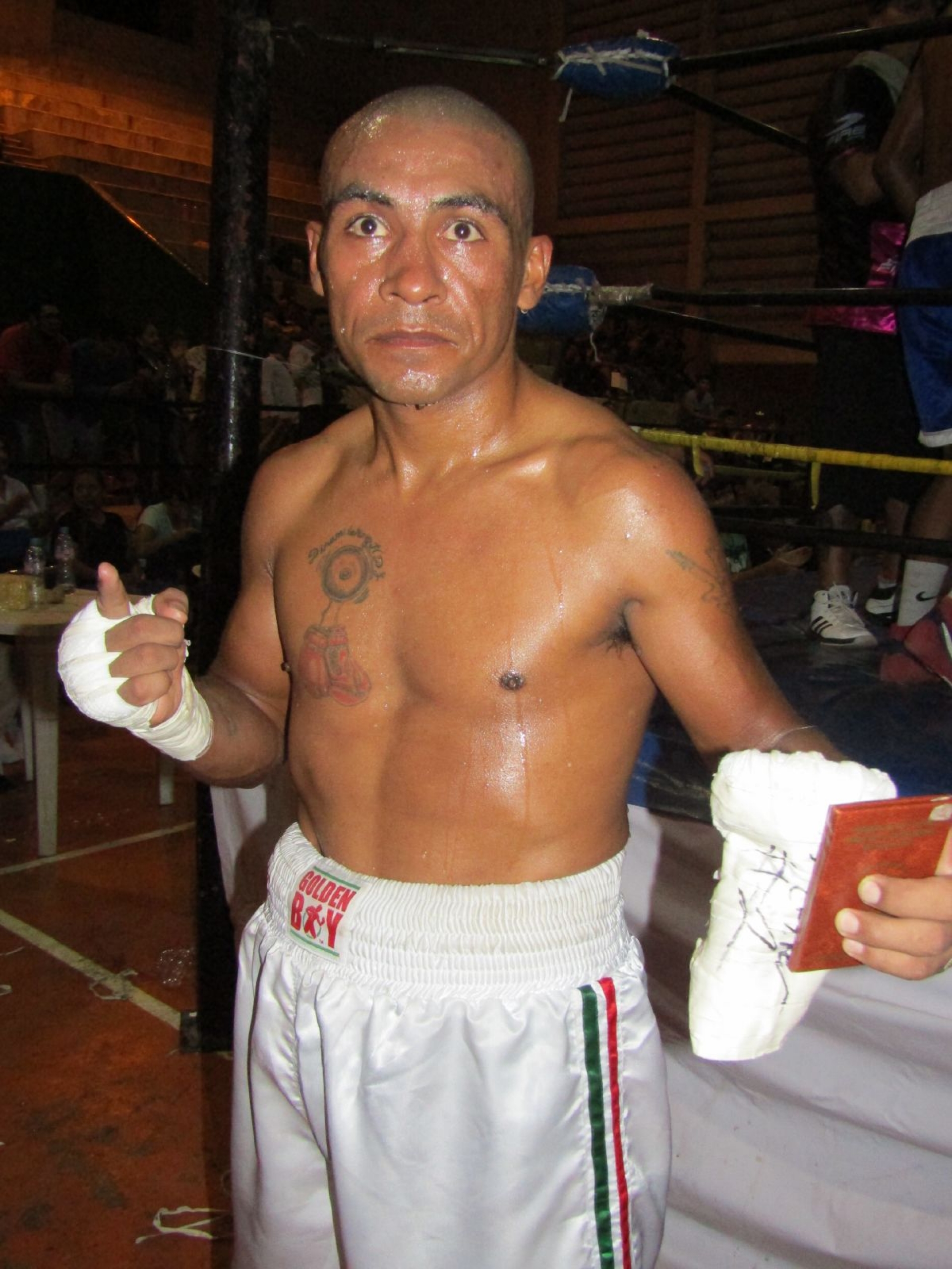 Walter “Dinamitero” Hernández peleará en el Deportivo Azcapotzalco