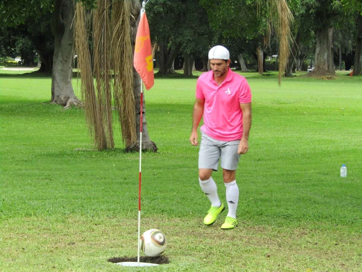 Luis Alarcón y Martín Mexia se llevan la cuarta fecha de la Liga Footgolf Morelos