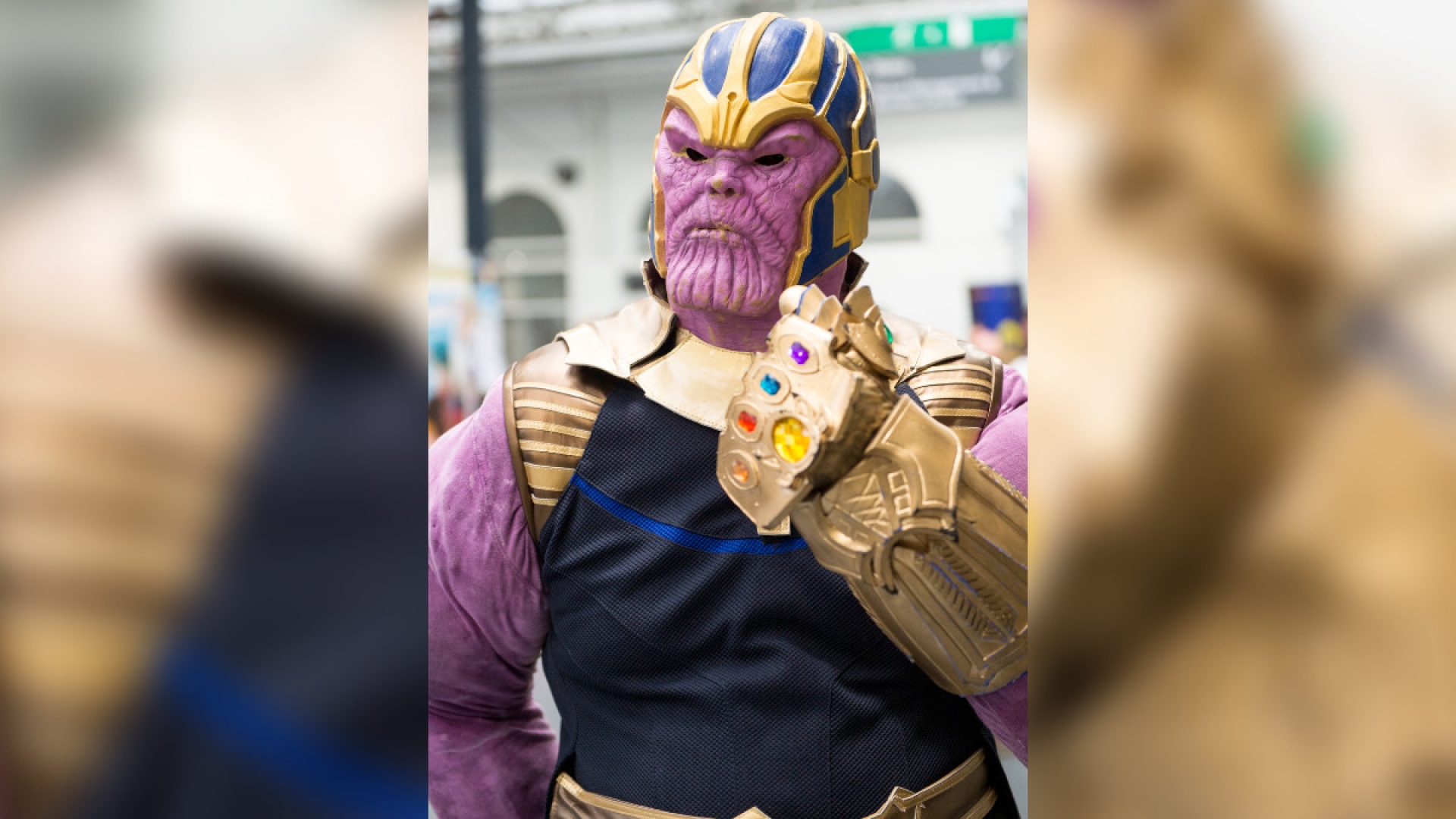 ¡Vengadores unidos! Niños patean a Thanos