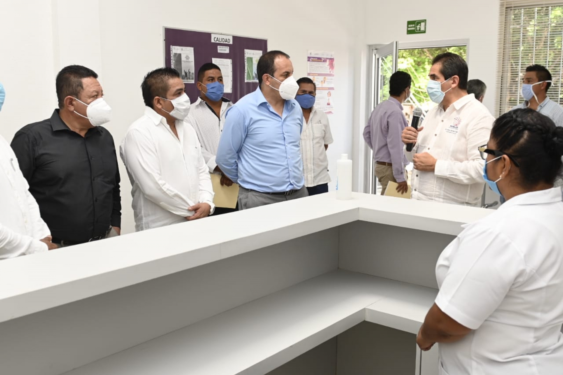 Inaugura gobernador centro de salud en la comunidad de Ajuchitlán, en Tlaquiltenango