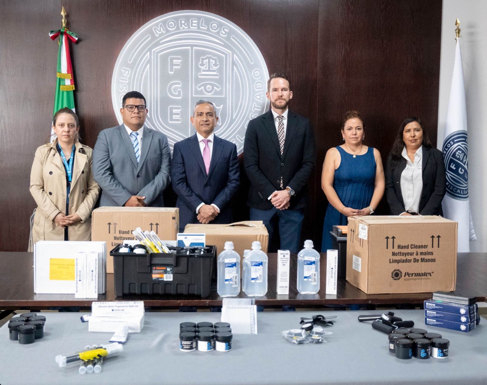Fortalecen colaboración Fiscalía Morelos y Fondo de Naciones Unidas para reforzar acciones en identificación humana