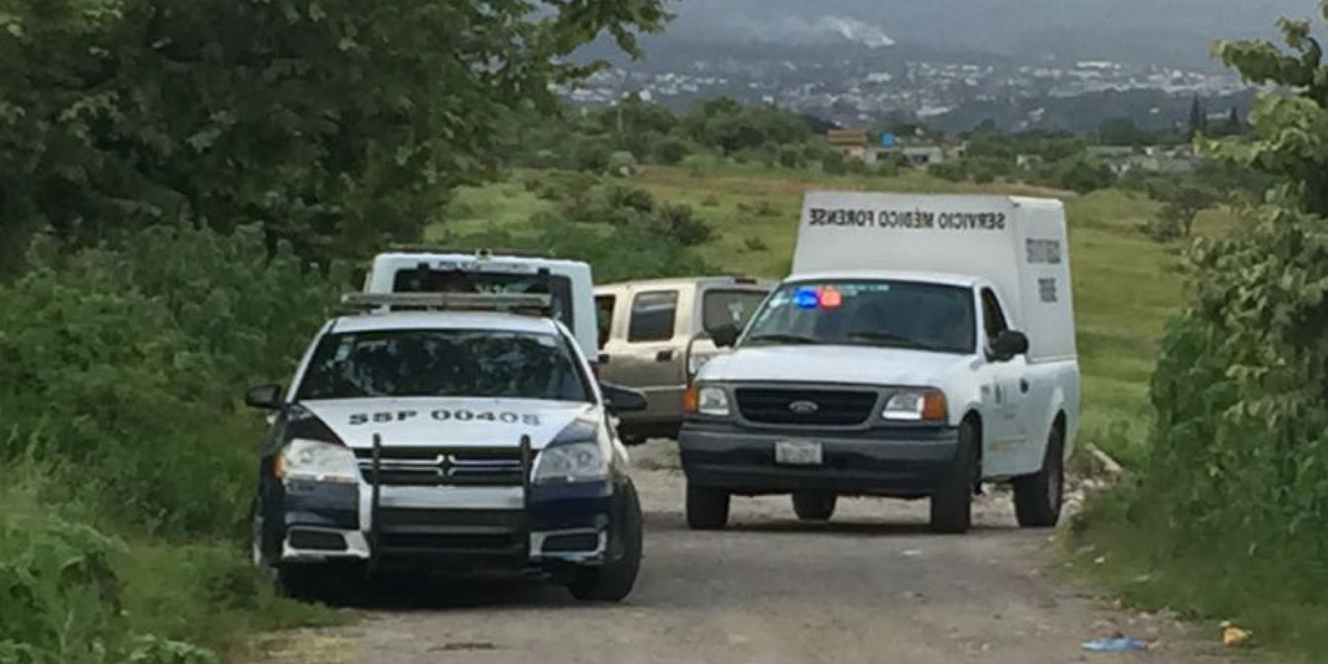 Hallan cadáver calcinado en un terreno baldío, en la colonia Ejidos de Chipitlán