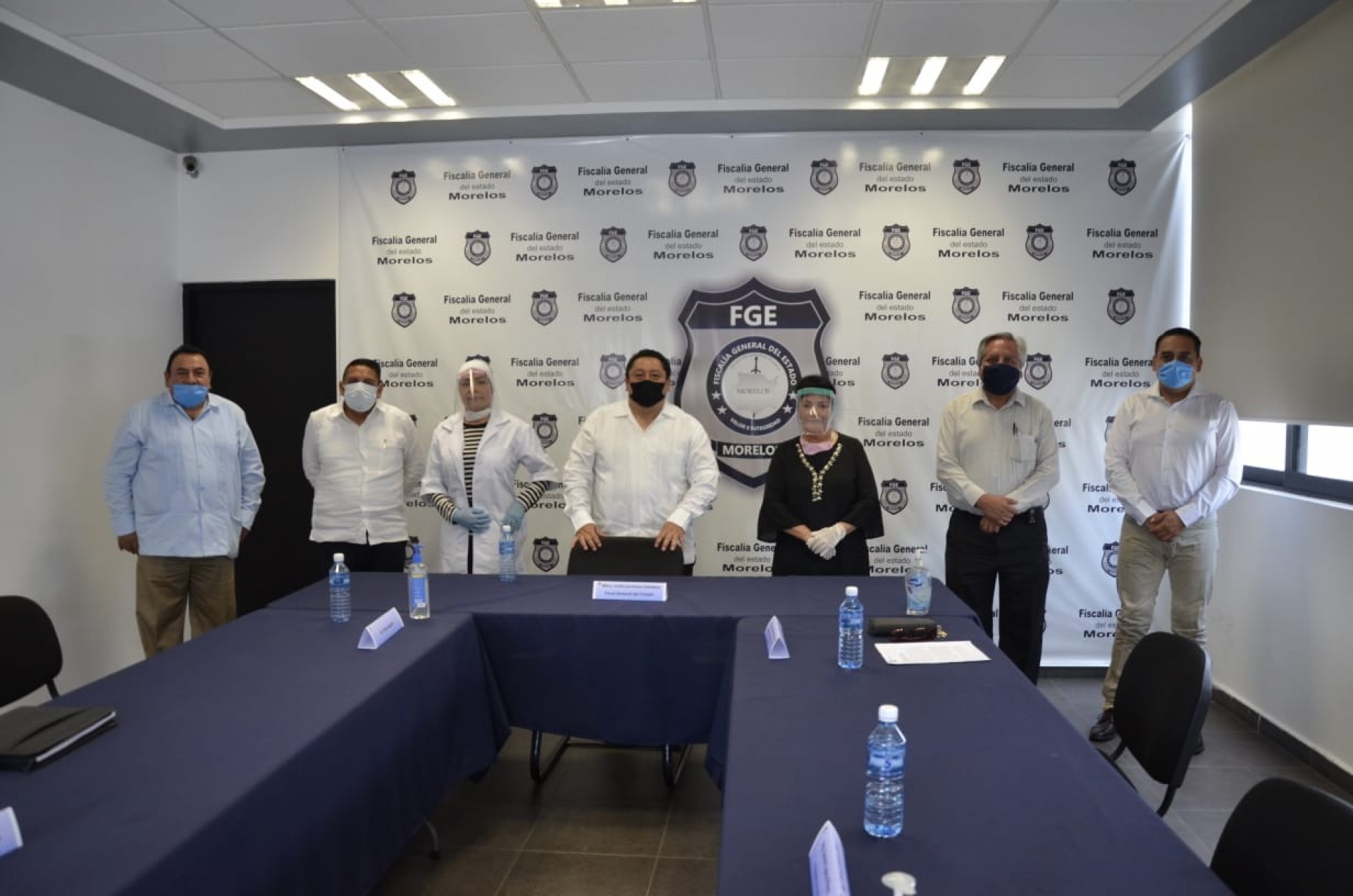 Fortalece FGE relación con el Colegio de Médicos Cirujanos del Estado de Morelos