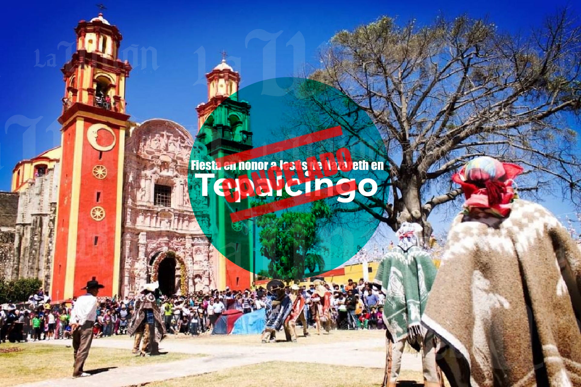 Cancelan fiesta en honor a Jesús de Nazareth en Tepalcingo