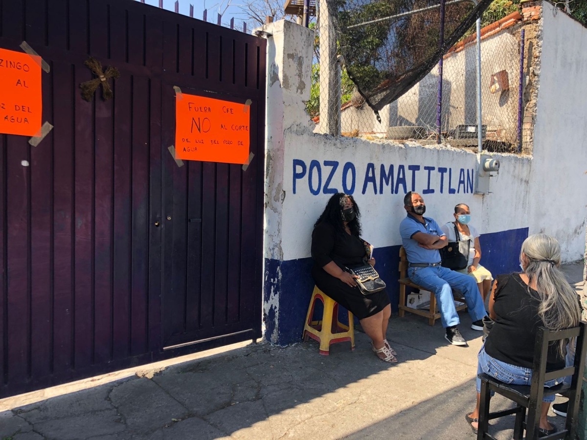 Vecinos vigilan que no haya cortes de energía en pozos